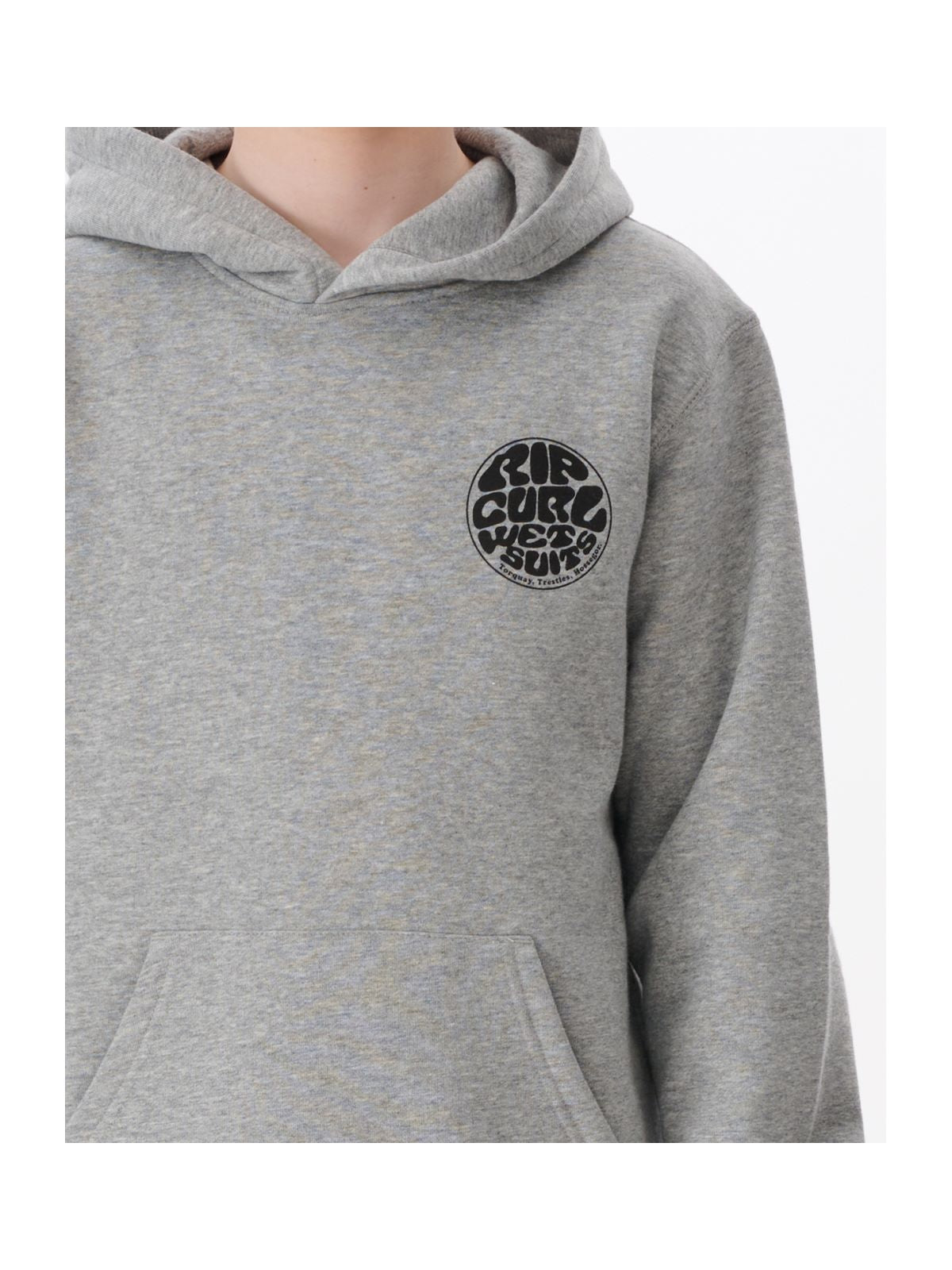Bluza dziecięca RIP CURL Wetsuit Icon Hood-Kid szary - Adventure Sports