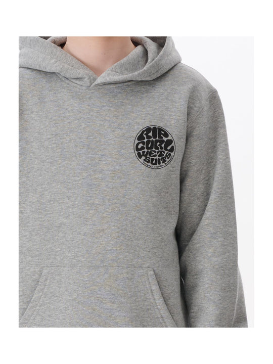 Bluza dziecięca RIP CURL Wetsuit Icon Hood-Kid szary - Adventure Sports
