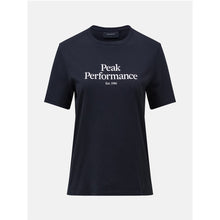 Koszulka Peak Performance W Original Tee czarny - Adventure Sports
