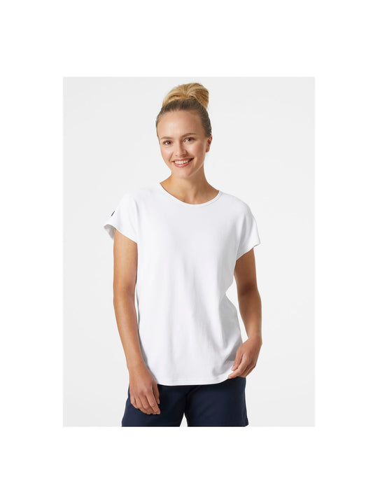 T-Shirt Helly Hansen W Crewline Top biały - Koszulka - Adventure Sports
