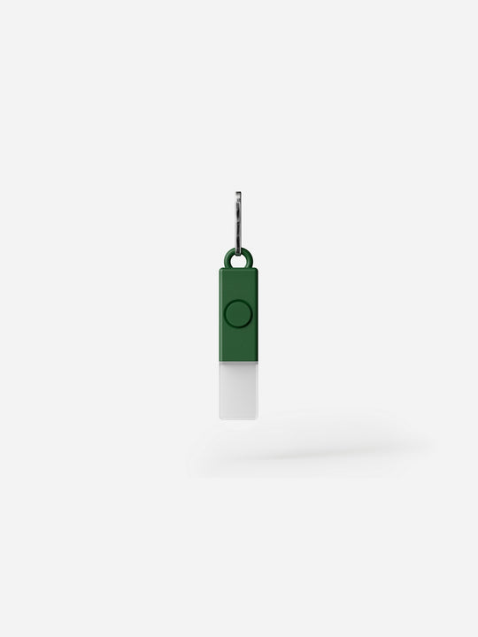 Lampka rowerowa BOOKMAN Lightstick zielony
