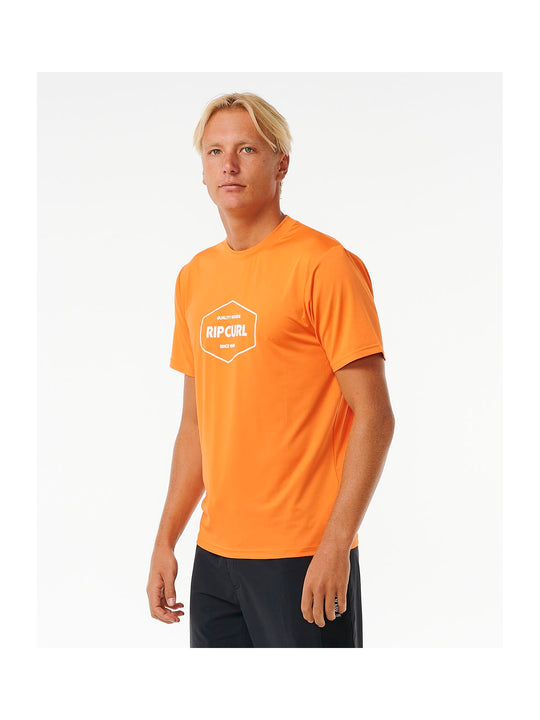 Lycra RIP CURL Stapler Upf S/S czerwony - Adventure Sports
