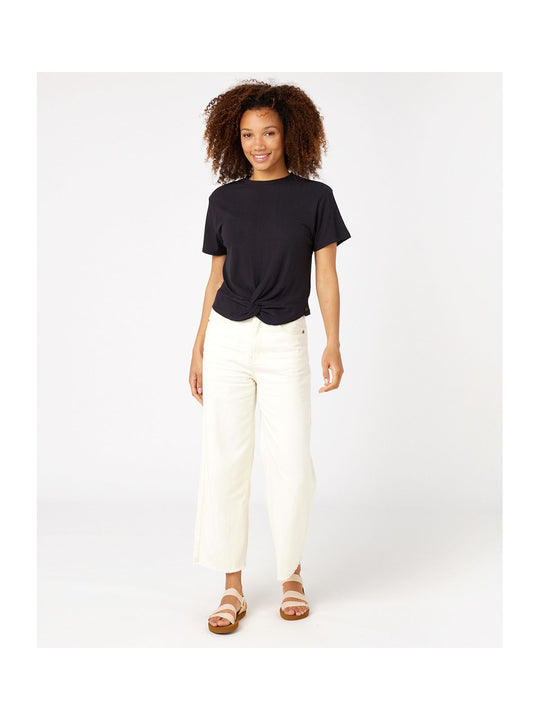 KOSZULKA RIP CURL LAURIA RIB TOP czarny - M - Koszulka - Adventure Sports
