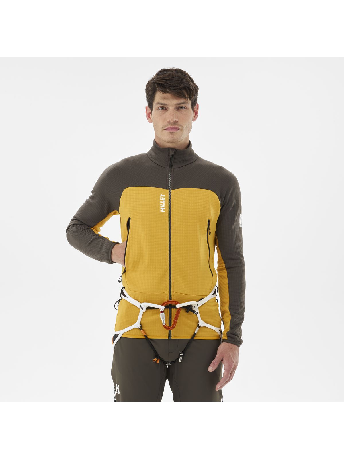Kurtka MILLET M Fusion Grid Jkt Żółty - Adventure Sports
