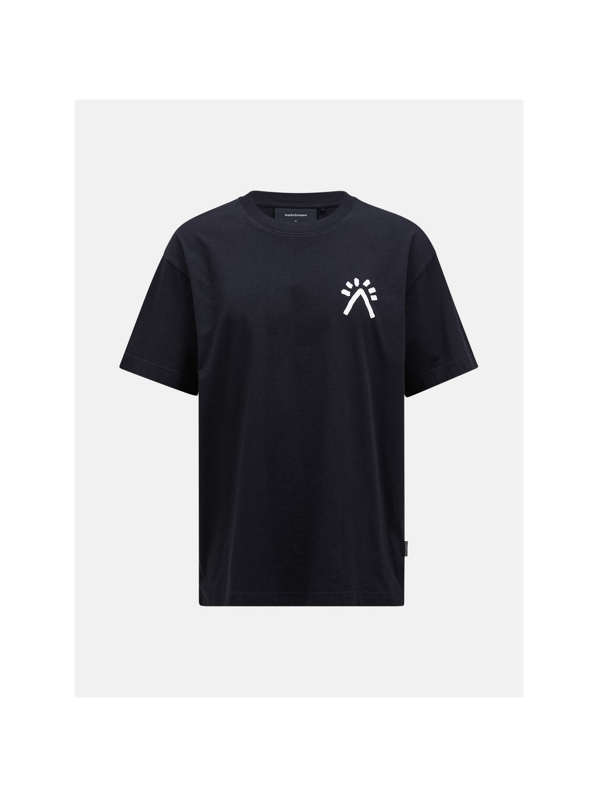 Koszulka Peak Performance M Graphic Tee czarny - Adventure Sports