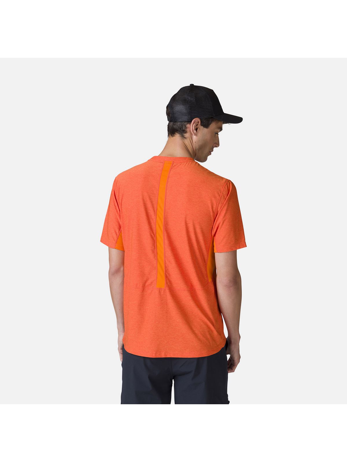 Koszulka Rossignol Melange Ss Tee pomarańczowy - Adventure Sports