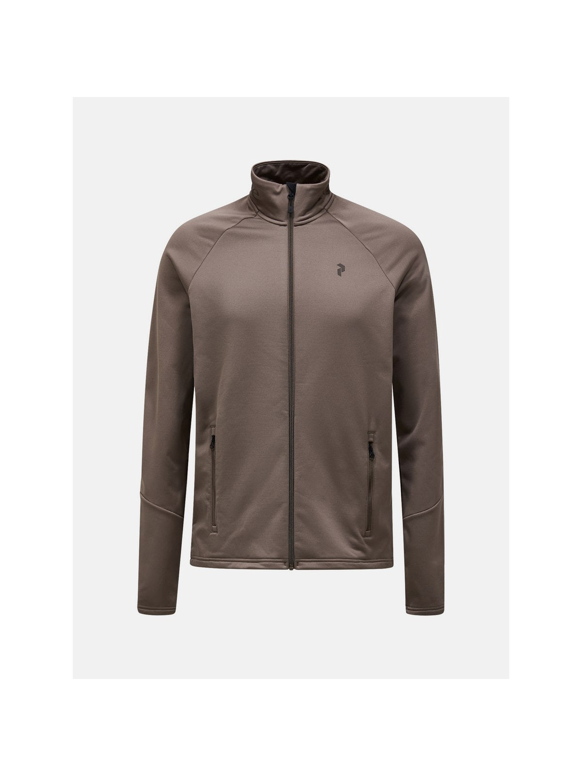 Bluza męska PEAK PERFORMANCE Rider Essentials Midlayer Zip Jacket brązowa