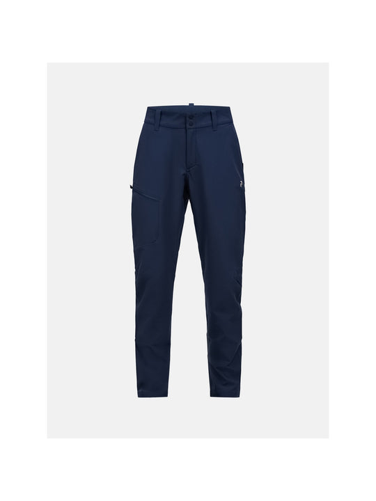 Spodnie PEAK PERFORMANCE W Scale Softshell Pants niebieski - Adventure Sports
