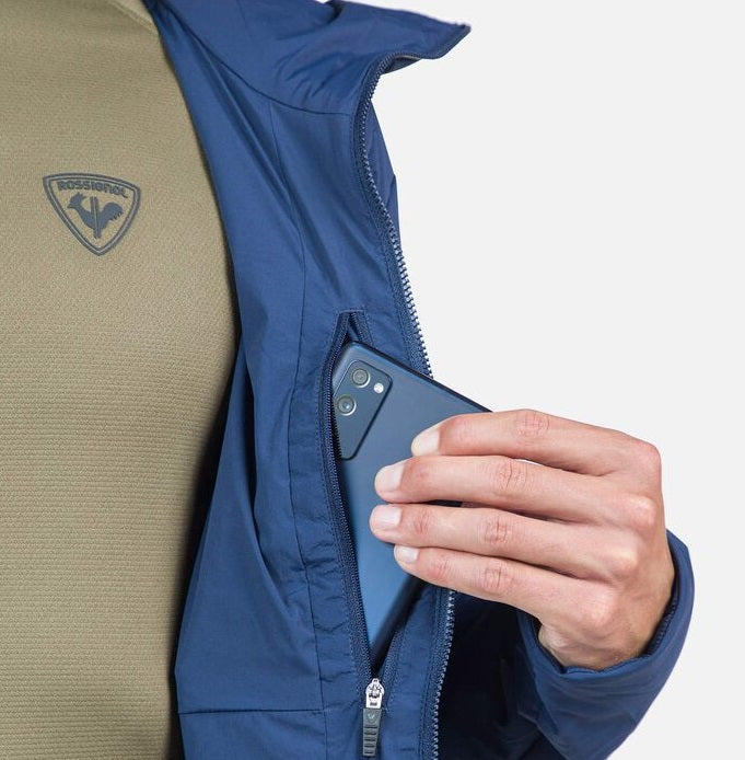 Kurtka outdoorowa męska ROSSIGNOL Opside Hoodie Jkt granatowa