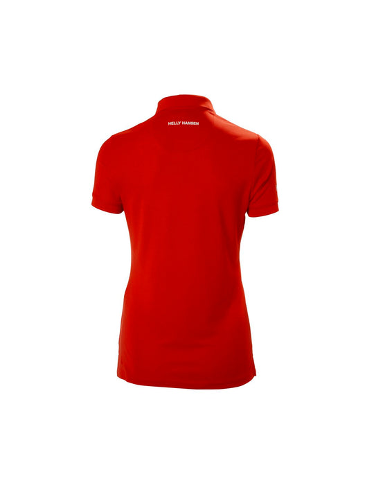 Koszulka HELLY HANSEN W Crewline Polo czerwony - Adventure Sports

