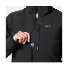 Kurtka narciarska damska HELLY HANSEN W ALPHELIA JACKET granatowa
