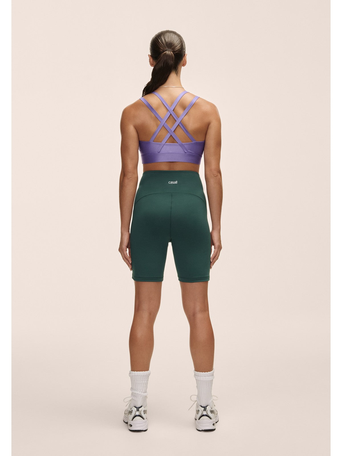 Legginsy damskie Casall High Waist Bike Shorts - Adventure Sports