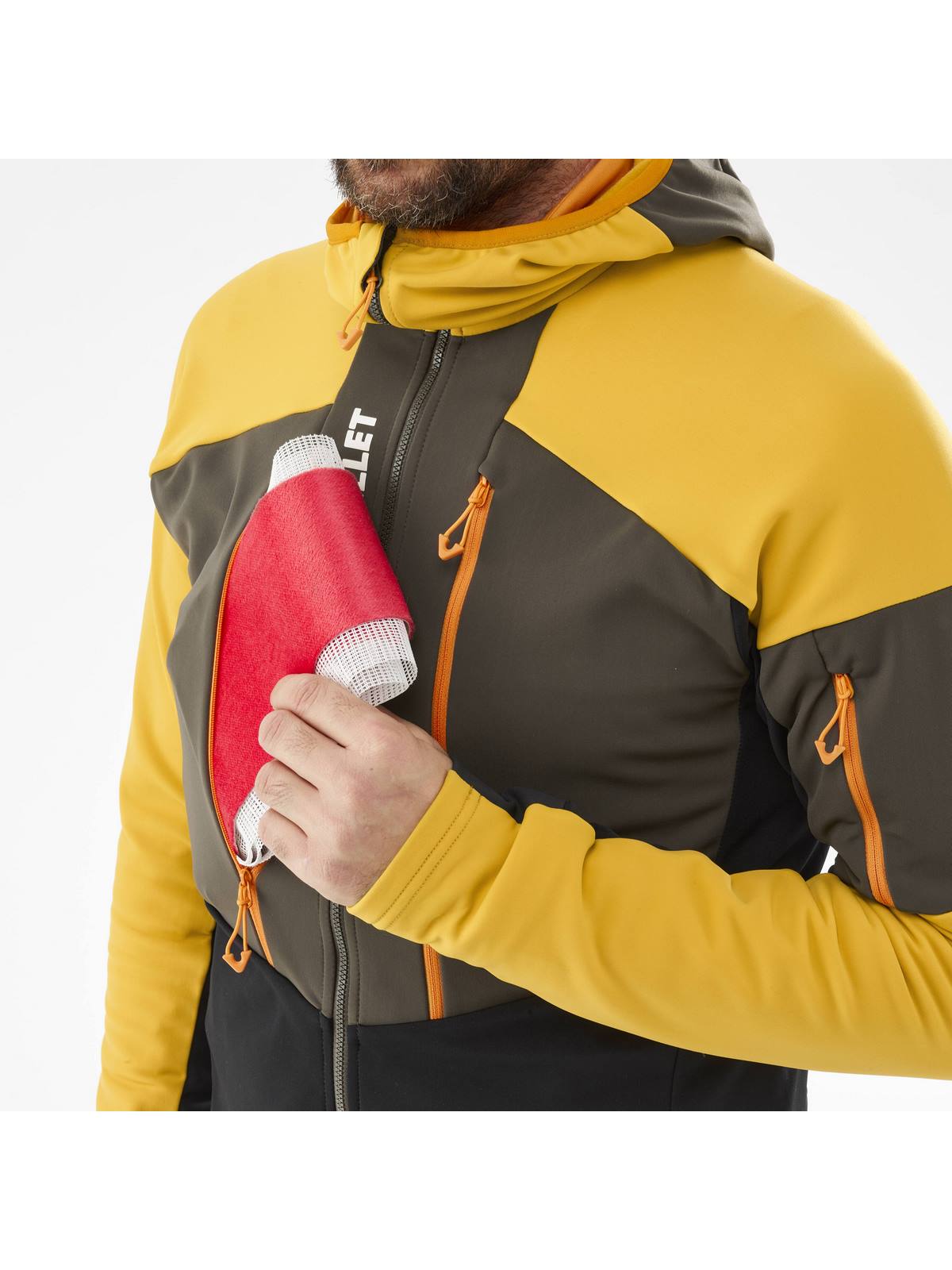 Męska kurtka skiturowa MILLET M Pierra Ment Hoodie Czarny - Kurtka - Adventure Sports