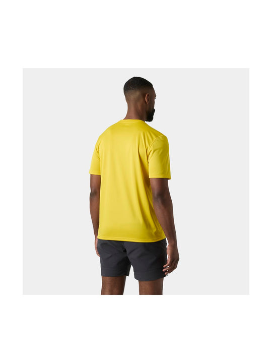 Koszulka męska HELLY HANSEN HH TECH T-SHIRT 2.0 żółta
