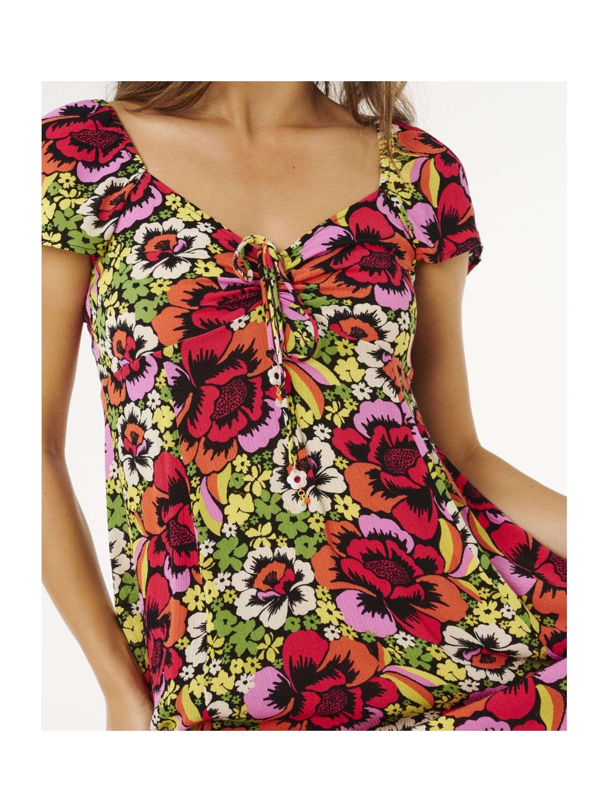 Sukienka RIP CURL Blooming Mini Dress multikolor