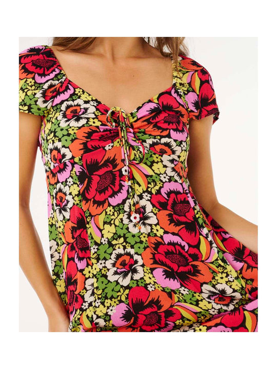 Sukienka RIP CURL Blooming Mini Dress multikolor
