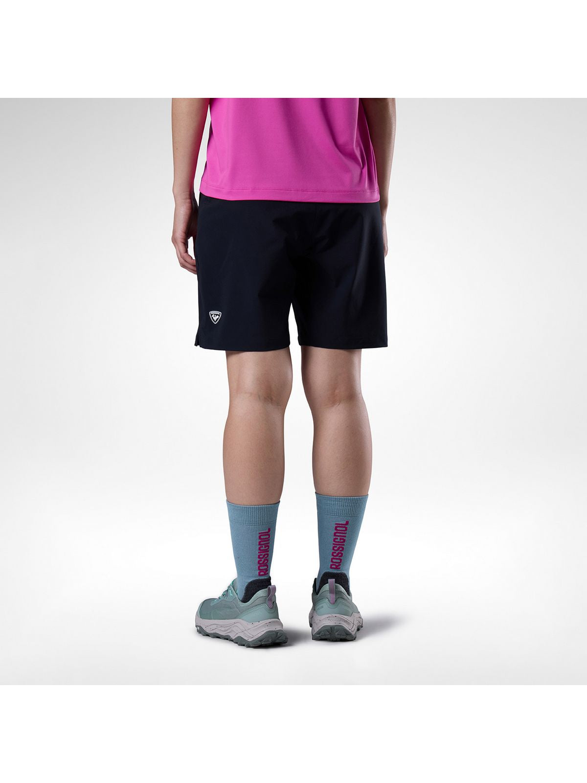 Szorty damskie ROSSIGNOL W Stretch Chino Short 7' czarne