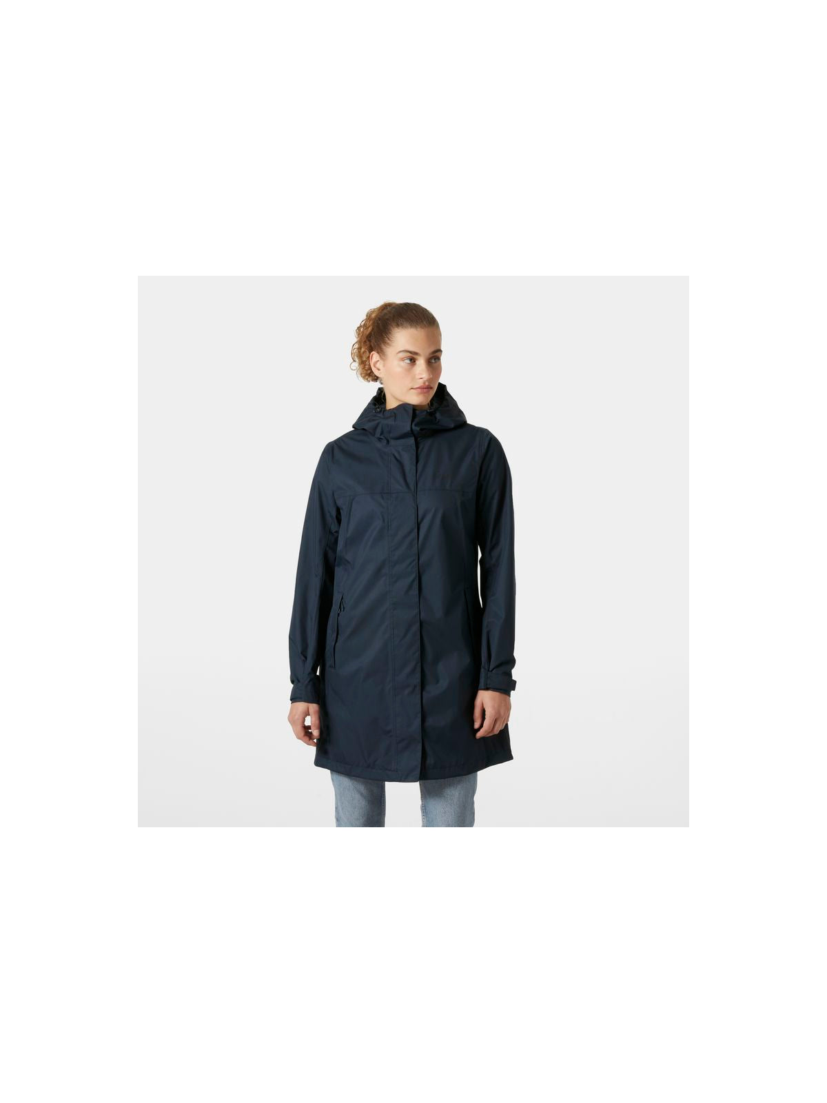 Kurtka damska HELLY HANSEN W Vancouver Rain Coa granatowa