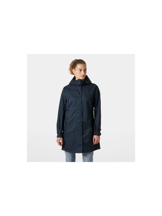 Kurtka damska HELLY HANSEN W Vancouver Rain Coa granatowa
