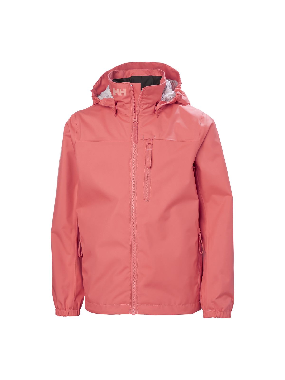 Kurtka żeglarska dziewczęca HELLY HANSEN Jr Crew Hooded Jacket różowy - Adventure Sports