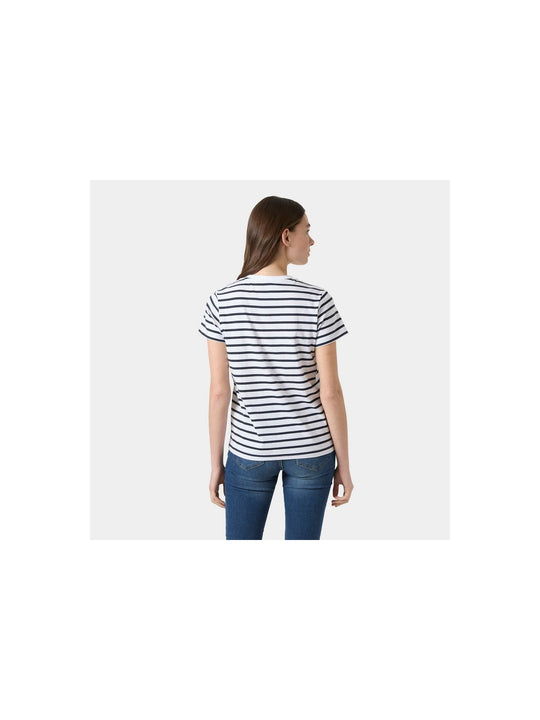 Koszulka damska HELLY HANSEN W Core Graphic T-Shirt 2.0 biała
