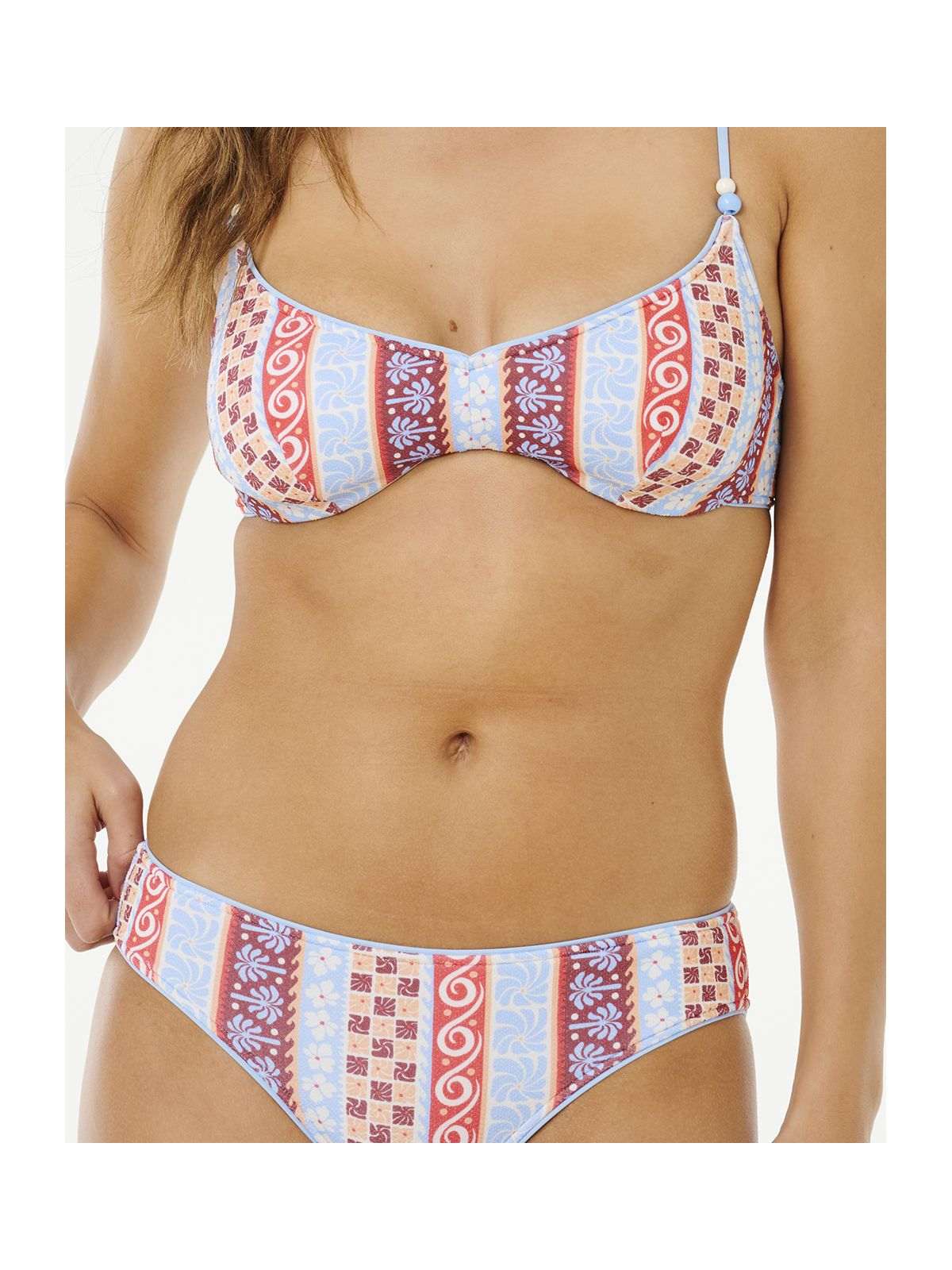 Dół od bikini damski RIP CURL Coastal Instinct Full Pant multikolor