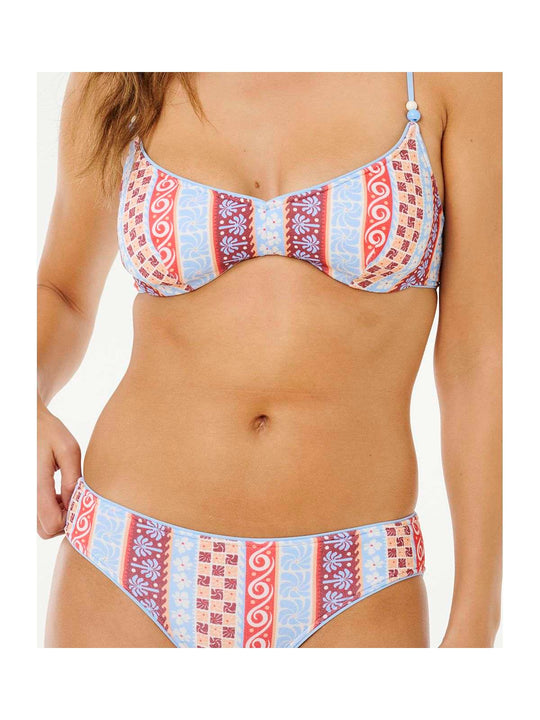 Dół od bikini damski RIP CURL Coastal Instinct Full Pant multikolor

