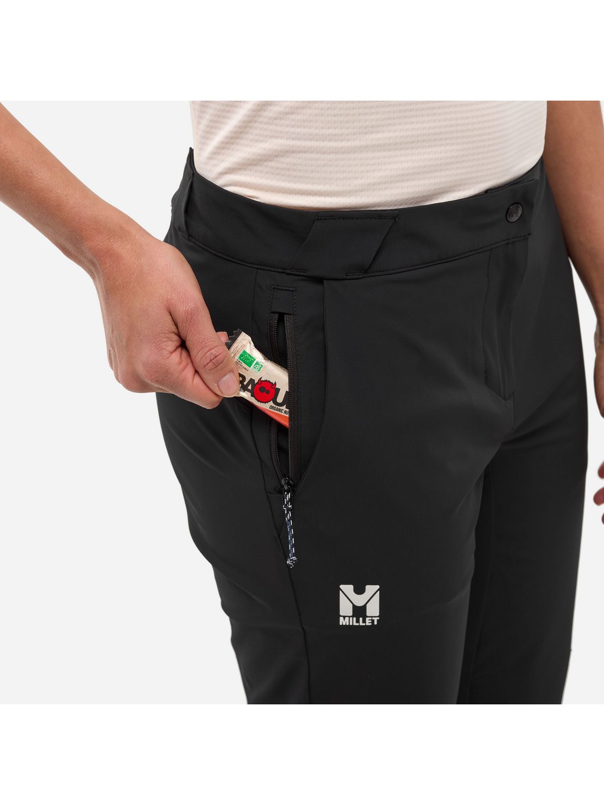 Szorty MILLET UBIC STRETCH 3/4 PANT W czarny - Adventure Sports