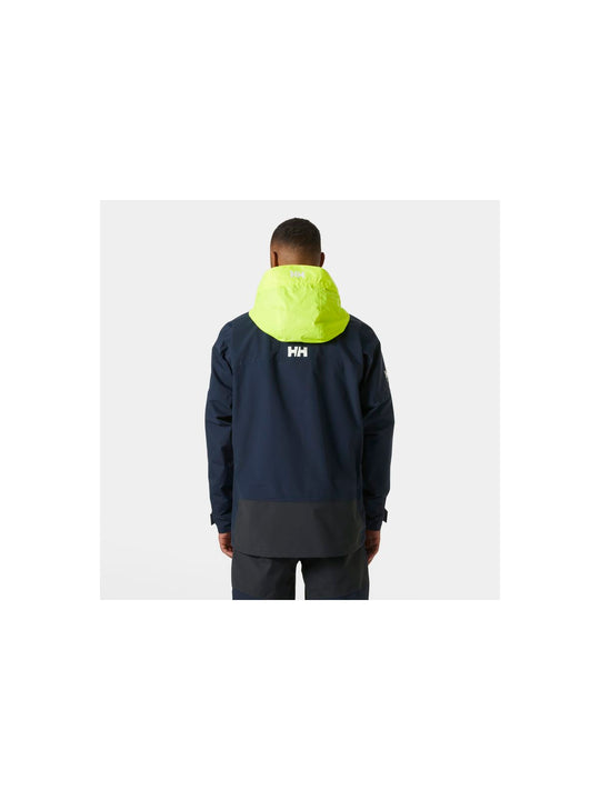 Kurtka żeglarska męska HELLY HANSEN PIER 4.0 JACKET granatowa - Adventure Sports
