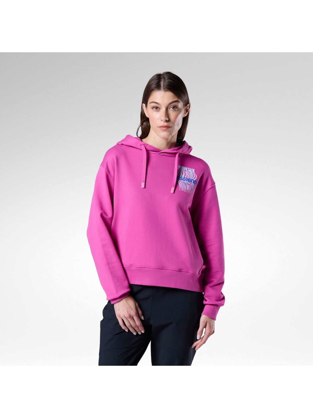 Bluza damska ROSSIGNOL W Waterfall H różowa