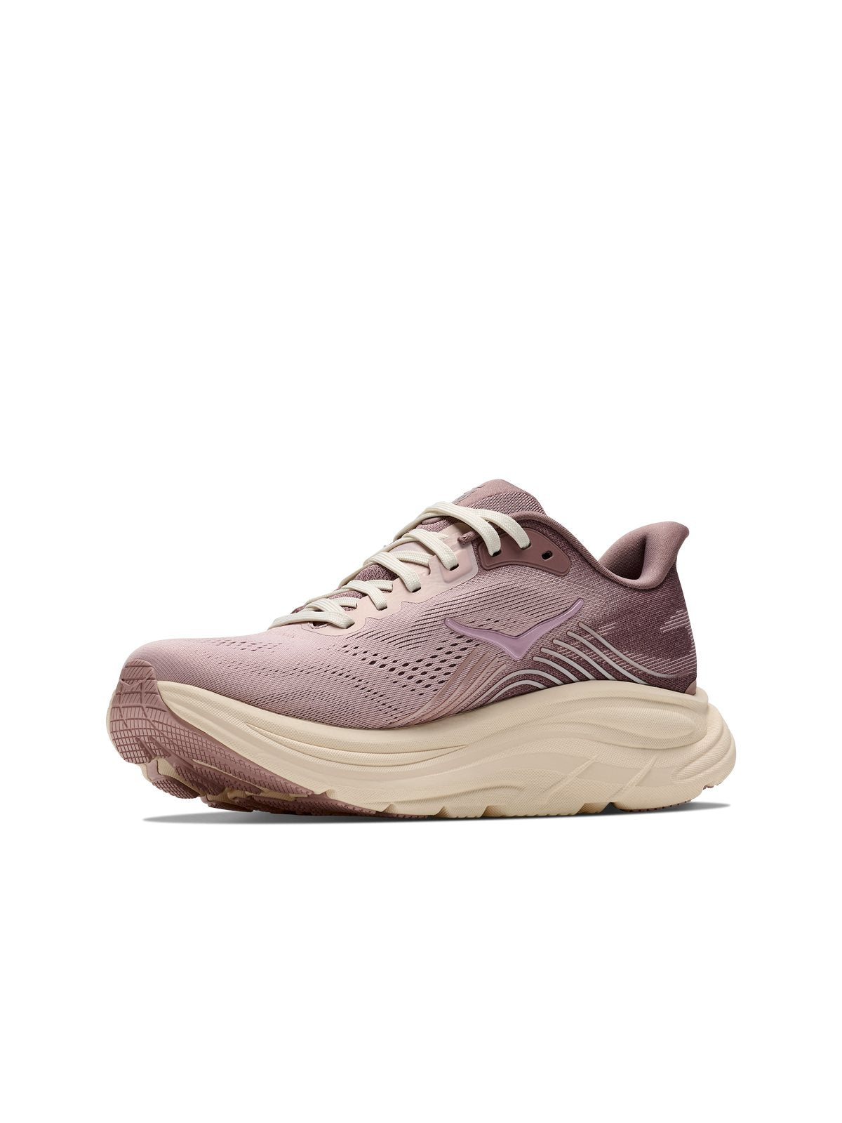 Buty do biegania damskie HOKA W CLIFTON 11 GLM brudny róż