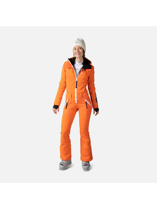 Kombinezon narciarski damski Rossignol W Sublim Overall pomarańczowy - Kurtka narciarska - Adventure Sports
