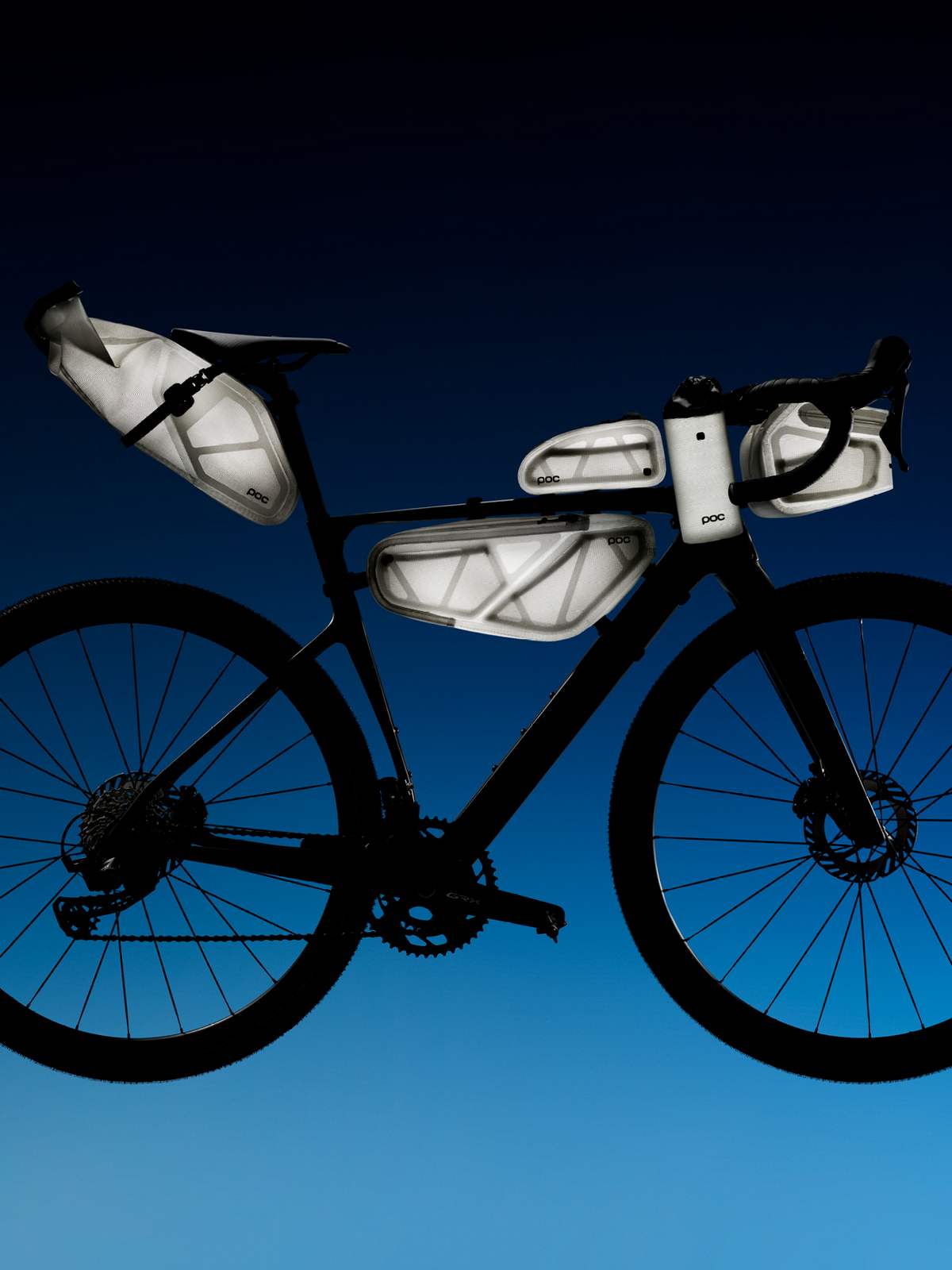 Torba rowerowa POC Ultra Snack Bag 1L biała