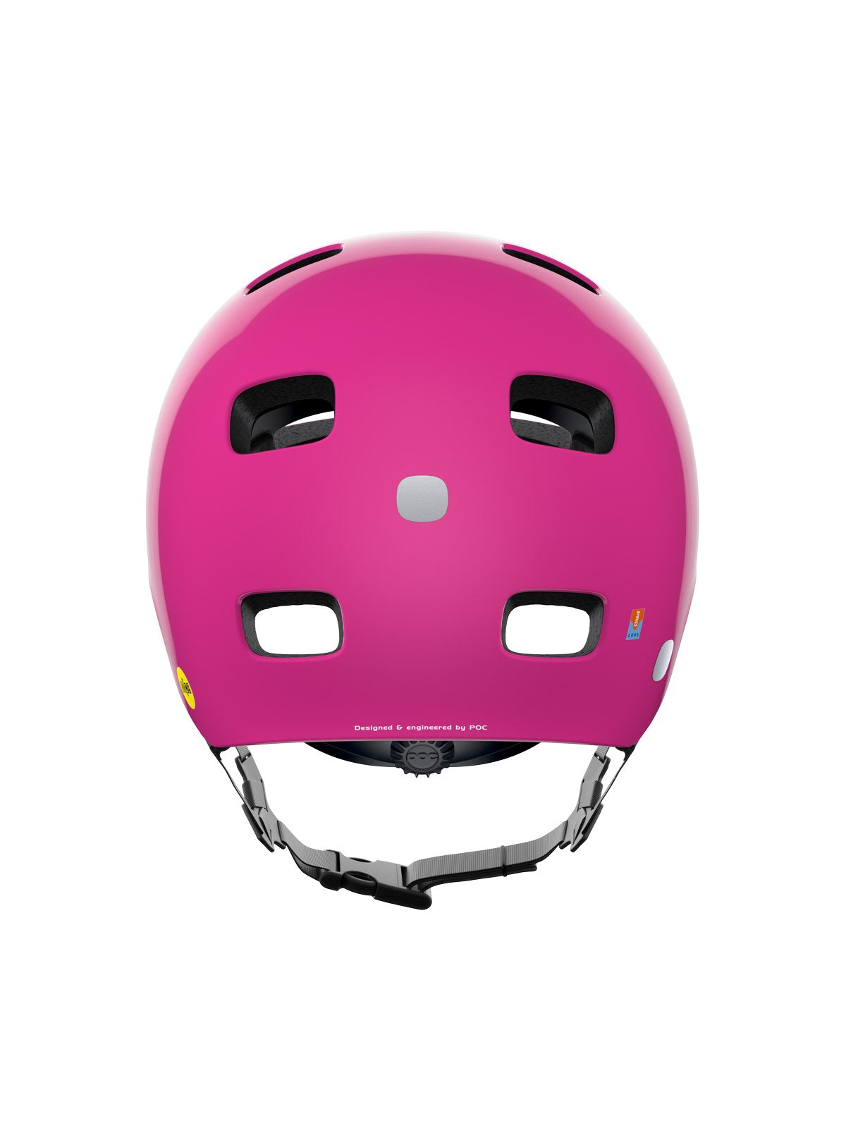 Kask rowerowy POCito Crane MIPS fluo pink