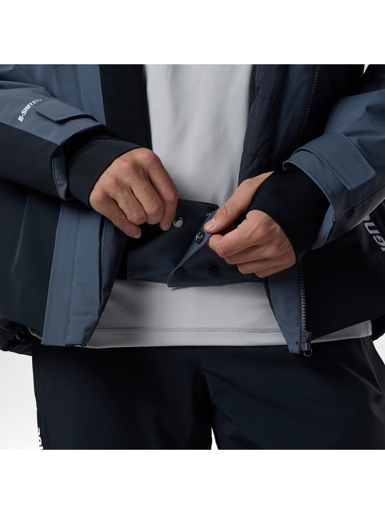 Kurtka narciarska męska ROSSIGNOL M 4Ws Blackside Insulated Jack szara
