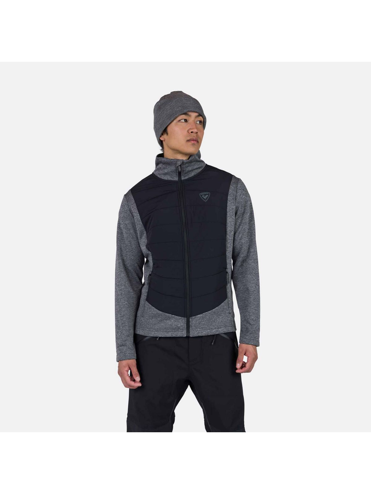 Bluza męska ROSSIGNOL Classique Hybrid Clim Fz szary