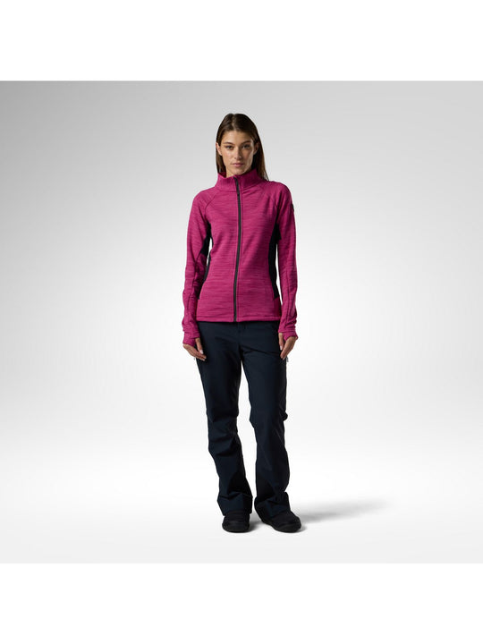 Bluza damska ROSSIGNOL W Premium Fleece Jacket różowa
