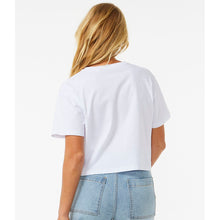 Koszulka RIP CURL Block Party Crop Tee biały - Adventure Sports
