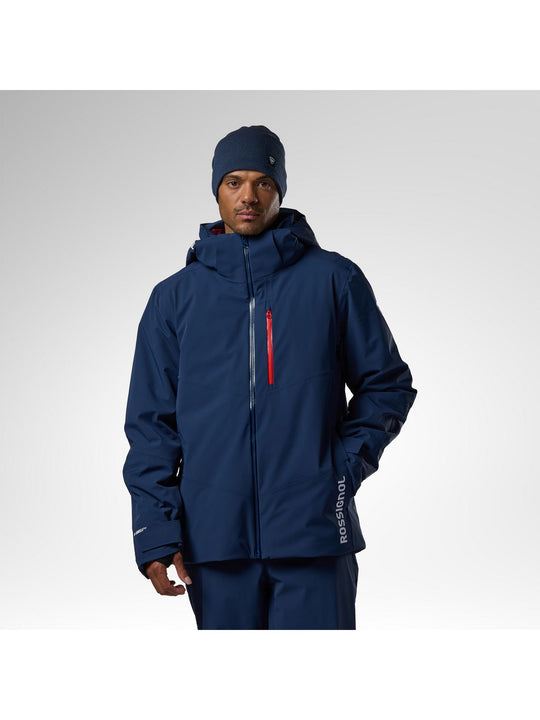 Kurtka narciarska męska ROSSIGNOL M 4Ws Blackside Insulated Jack niebieska
