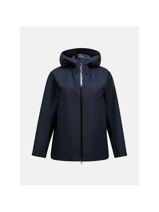 Kurtka PEAK PERFORMANCE W Treeline Shell Jacket czarny - Adventure Sports
