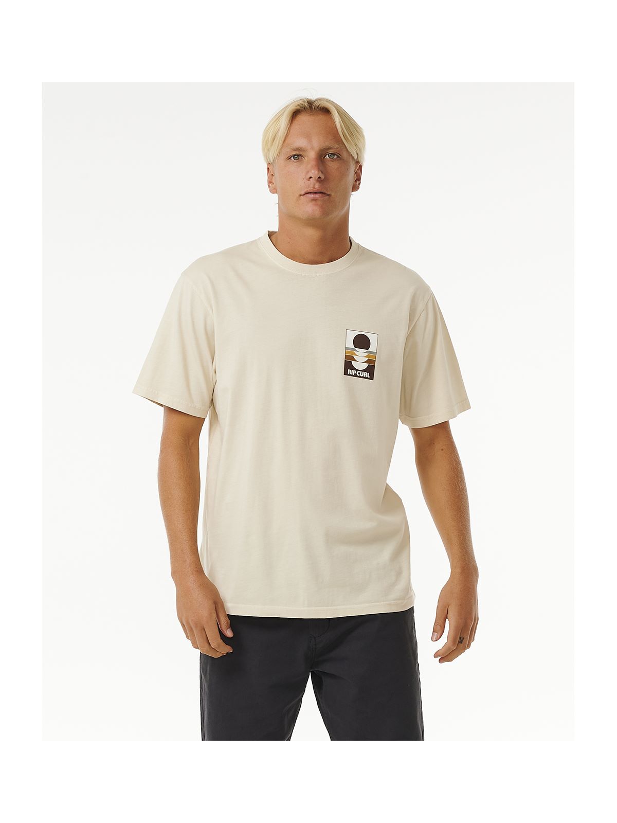 Koszulka RIP CURL Surf Revivial Peaking Tee biały - Adventure Sports