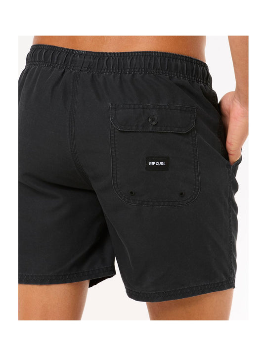 Szorty kąpielowe męskie RIP CURL Easy Living Volley czarne
