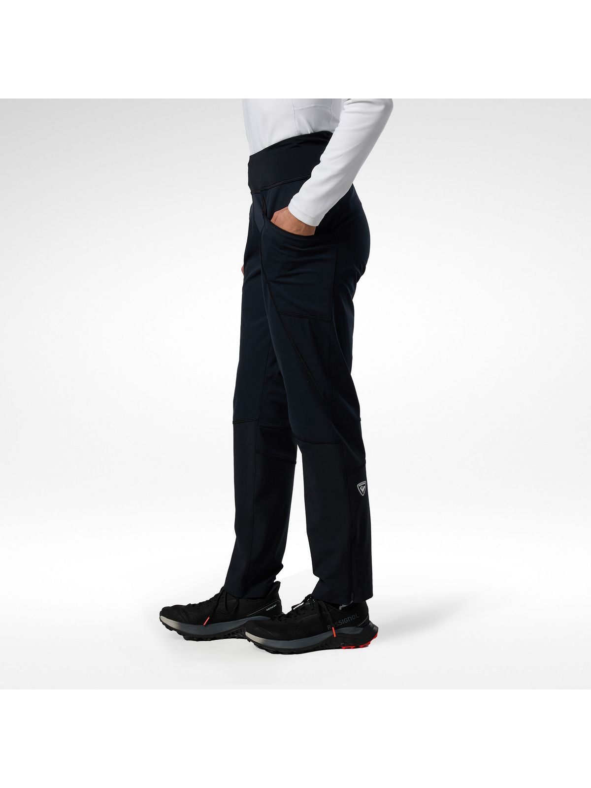 Spodnie damskie ROSSIGNOL W Venon Softshell Pant czarne