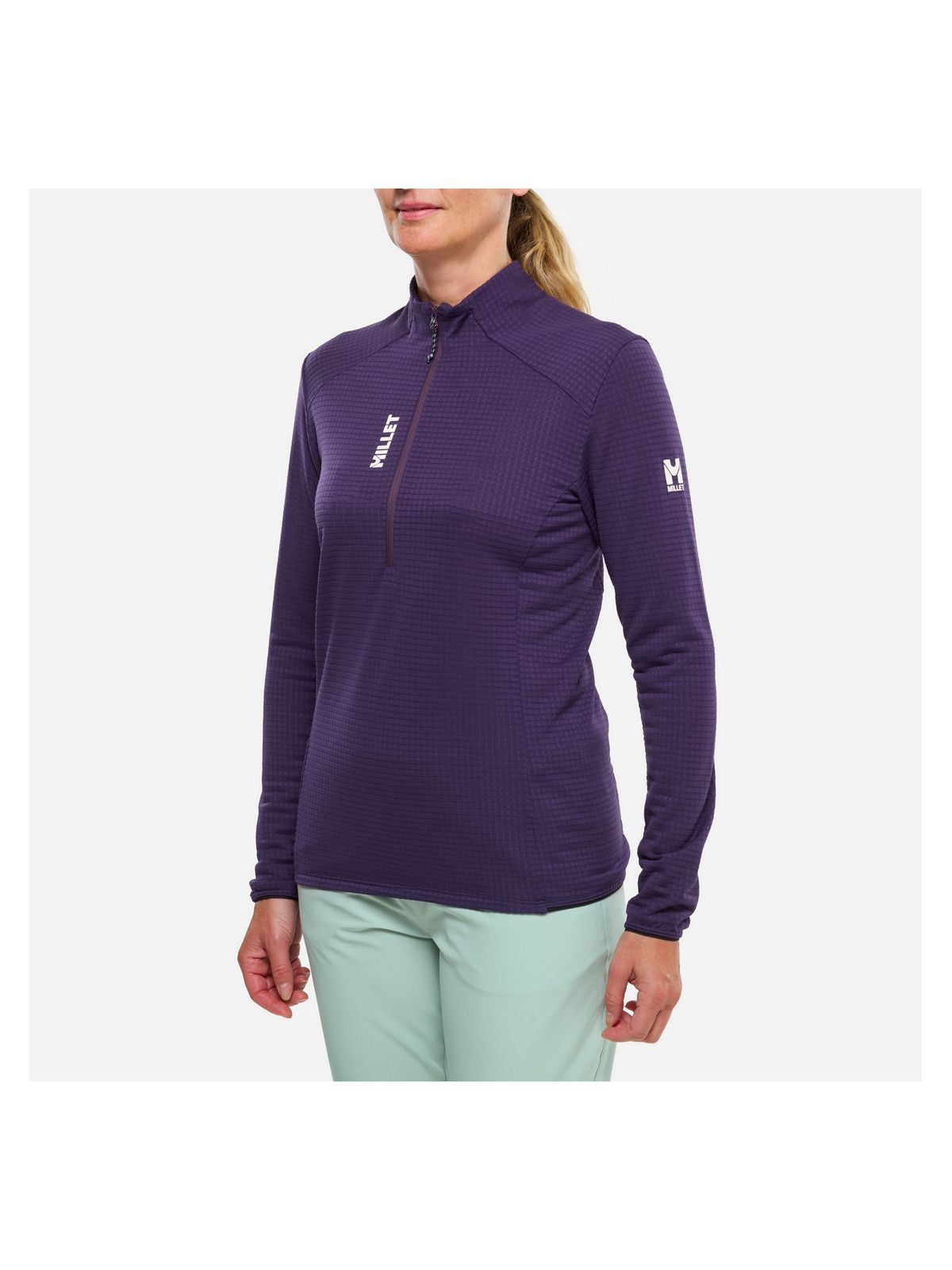 Bluza damska MILLET Parmelan Light Fleece Po W fioletowa