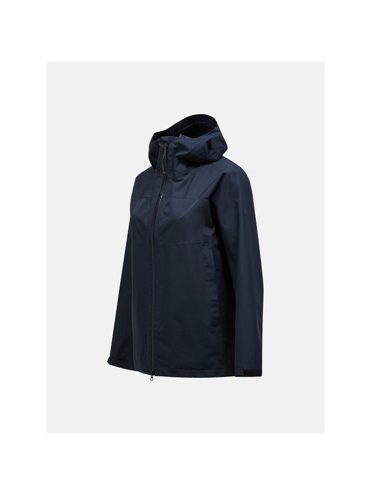 Kurtka PEAK PERFORMANCE W Treeline Shell Jacket czarny - Adventure Sports
