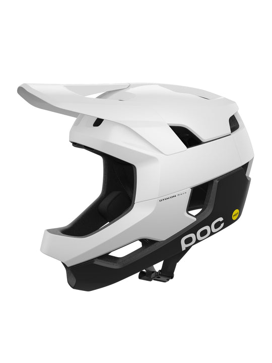 Kask rowerowy POC Otocon Race Mips biało czarny
