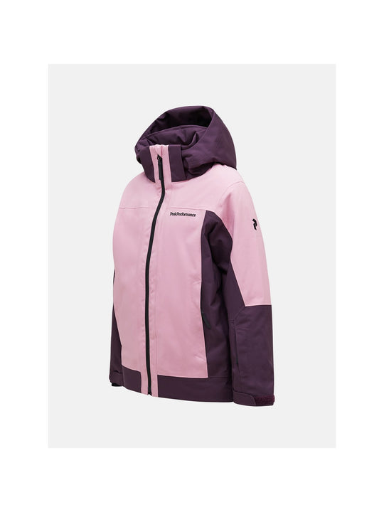 Dziecięca Kurtka narciarska Peak Performance Jr Rider Tech Insulated J brązowa - Adventure Sports
