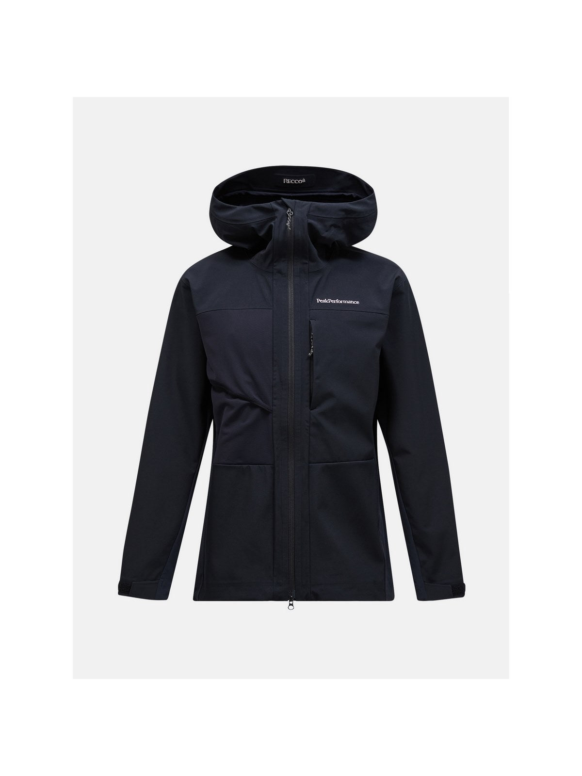 Kurtka męska Peak Performance M Ascent Softshell Jacket czarna - narciarska - Adventure Sports