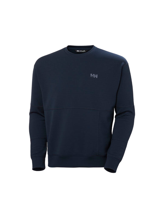Bluza męska HELLY HANSEN Evolved Air Crewneck Midlayer granatowy - Adventure Sports
