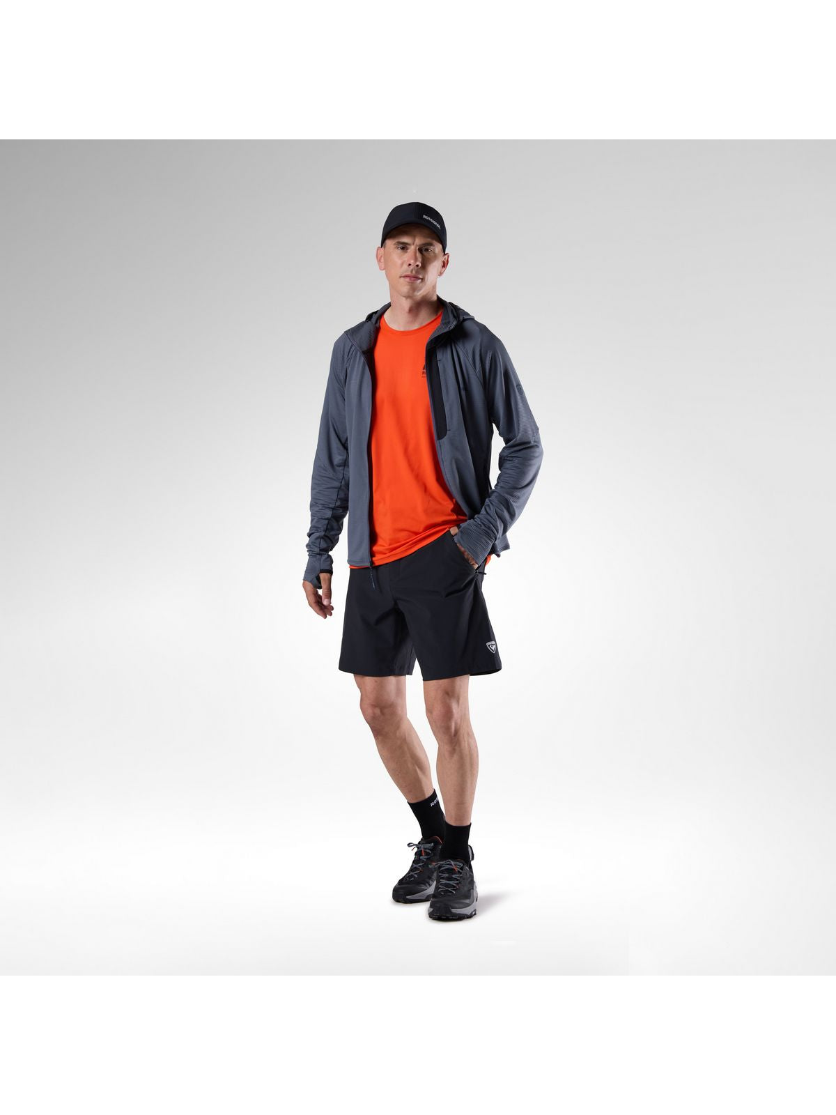 Szorty męskie ROSSIGNOL M Stretch Chino Short 7' czarne